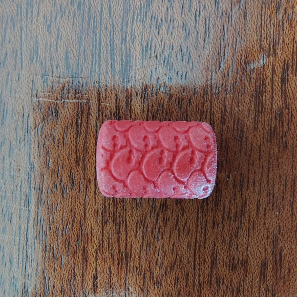 Red Textured Men's Accessory - Picture 1 of 1